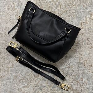 Aimee Kestenberg Black Crossbody Bag - Fair Condition